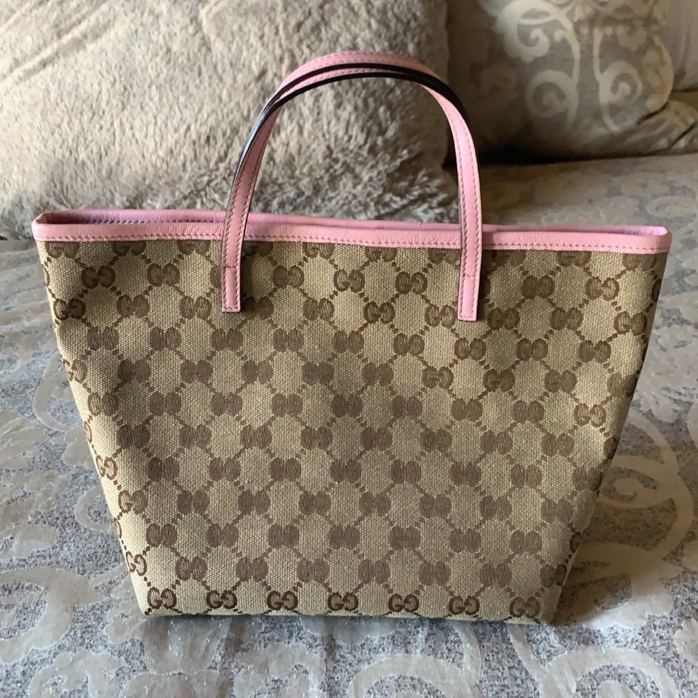 GG Monogram Mini Zoo Bird Tote Bag - Picture 2 of 4
